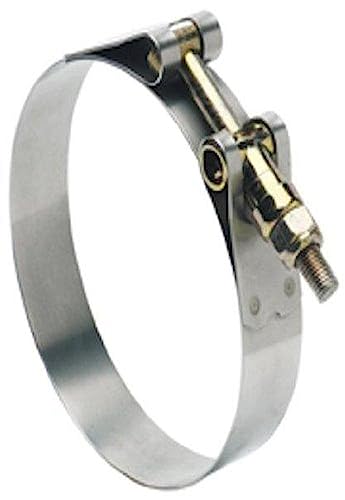 Ideal-Tridon 30010 Series Stainless Steel 201/301 T-Bolt Hose Clamp, Heavy Duty, 40 SAE Size, 54.1 mm - 62 mm Hose OD Range (Pack of 10)