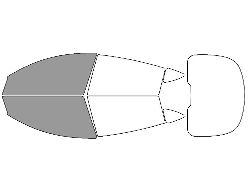Avery Dennison NR Nano Ceramic IR Window Tint Kit Compatible with Tesla Model Y 2020-2024 - Front Precut Kit - 50%