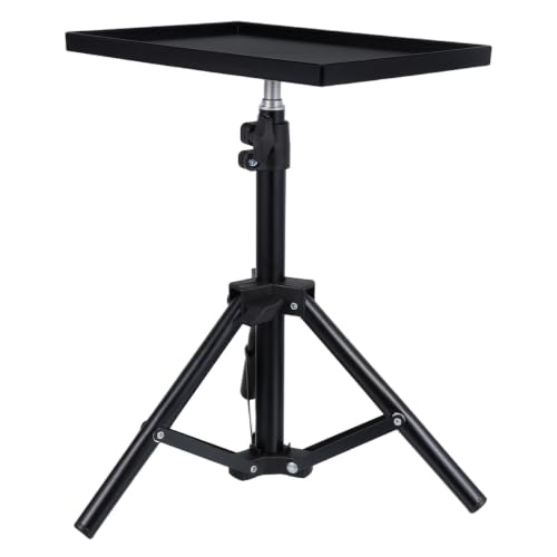 Trípode proyector regulable de 30-50cm con base estable de hierro 2