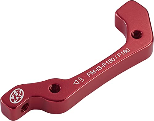 Reverse Scheibenbremsen Adapter 2in1 is-PM 160 hinten & vorne 180mm rot
