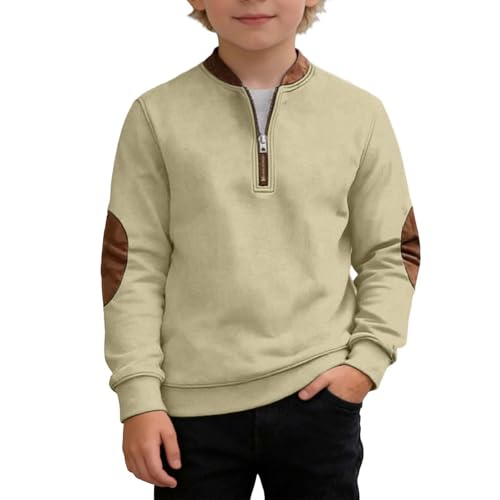 Pull-over coloré pour garçons chaud et robuste pour l'école et l'extérieur