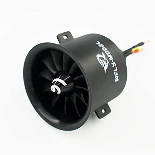 XFLY-MODEL 70mm 12 Blades EDF Ducted Fan with 6S Brushless Inrunner 2680-KV2200 Motor Model Jet Aircraft by XFLY-MODEL - Used condition - US$34.08
