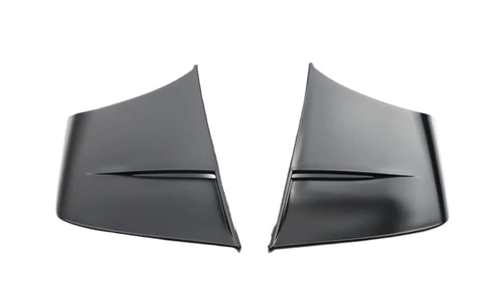 Ailettes de moto universelles : lot de 2 ailerons de carénage latéral noirs - 7