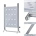 TooCust Platform Accessories for Painters, Anti-Slip Extension Ladder Work Platform System, Work Tray for Tools, Heavy Duty Accessory for Most Ladders, 400 lbs Capacity (Silver)