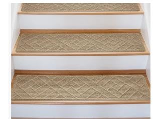 Stair Treads for Wooden Steps, Non-Slip Stair Runners Indoor, Carpet for Stairs with PET Anti-Slip Material for Kids, Elders & Dogs, Machine Washable, Reusable