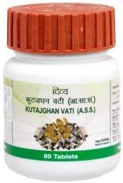 Pack of 2 Patanjali Kutajghan Vati - 80 Tablets Each
