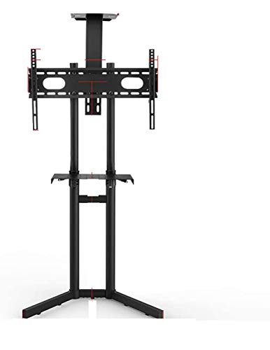 V-Boden-TV-Ständer mit Montagehalterung für 32-65-Zoll-TV-Halterungsständer TV-Rack