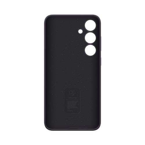 Image of SAMSUNG Galaxy S24+ Plus Silicone Phone Case, Protective Cover with Color Variety, Smooth Grip, Soft and Sleek Design, Snug Fit, US Version, EF-PS926TEEGUS , Dark Violet