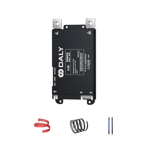 DALY BMS 100A 4S-8S 12V-24V - Smart integrierte Bluetooth Überwachung Lithium Batterieschutz LiFePO4 Li-Ionen LTO für E-Bikes Roller