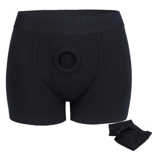 Strap on Underwear Harness, Strapless Strap on Boxer Brief Panties