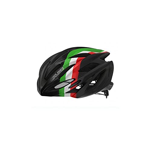 Unisex adulto Salice Ghibli Casco Bicicleta, Nero, 52-58