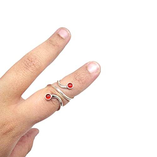 Mallet Finger Silver Splint Ring Handmade Products