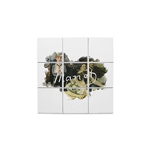 Carreaux céramique Manet cadeau idéal passionnés d'art tableau impressionniste 9 pièces