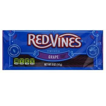 Red Vines Licorice Variety Pack Gift Bundle - Soft & Chewy Candy Twists - Red, Black, And Grape Flavor, 5 Ounce Trays (3 Trays Total), Multi #TOP1