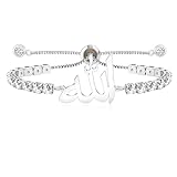 【Emballage】: L'emballage comprend une pochette en velours à cordon et une boîte en plastique, garantissant que le bracelet est bien protégé pendant le stockage et le transport, avec un aspect élégant et raffiné.