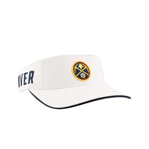 Image of ZHATS NBA Unisex-Adult NBA Officially Licensed Visor Impact White