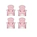 Little Tikes Garden Chair (4 Pieces), Pink