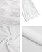 Plus Size White Dress Women Short Wedding Bride Bridal Shower Graduation Lace Semi-Formal Ivory Reception Flowy Dresses