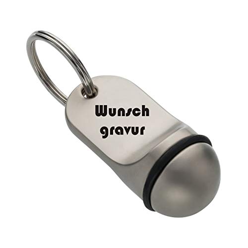 Schmalz Porte-Clés Fujardo avec Gravure en Métal, INCL. Gravure Hotel Gastronomie Argent - Argent, Größe: ca. 82 x 34 x 10 mm Cover