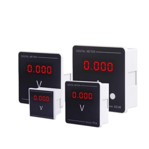 Voltmètre numérique monophasé alternatif 220V appareil de mesure pour tableau électrique