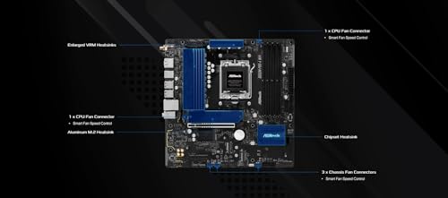 Image of ASRock AMD B850M Pro A WiFi 6E Socket AM5 Ryzen 9000 /8000 /7000 Series DDR5 8000+ (OC) MHz 256GB Micro ATX Motherboard M.2 SATA3 6.0 Gb /s PCIe 5.0 BIOS Flashback 2.5G LAN