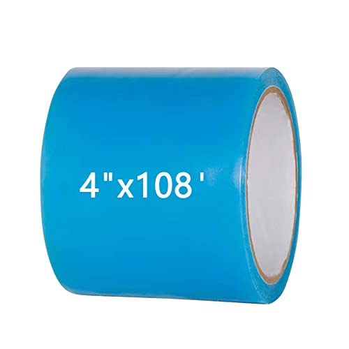 Greenhouse Plastic 6 mil Reinforced Tape, Greenhouse Repair Tape, Greenhouse Tape Greenhouse Repair Tape Clear to Repair Polyethylene Rip Poly Patch Repair kit(4