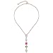 Produktbild Leonardo Jewels Damen Halskette Confetti Edelstahl Glas mehrfarbig 40 cm 016192