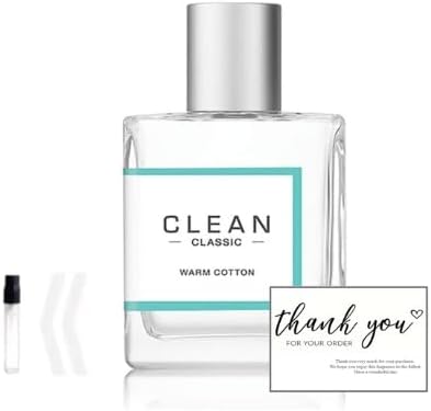 Mini Perfume Clean Warm Cotton Eau De Parfum 1.5ml Atomizer Women's Popular Try