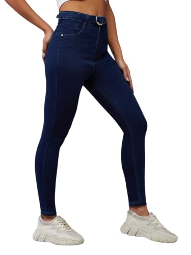 Image of Dolce Crudo Distressed High Rise Skinny Jeans for Women