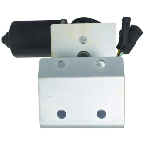 Image of OEG Parts New Front Windshield Wiper Motor W /Bracket Compatible with Ultimaster Stepvan Narrowbody 2001-2012 2013 2014 2015 2016 2017 2018 2019 09801632 9801632 E76703AR