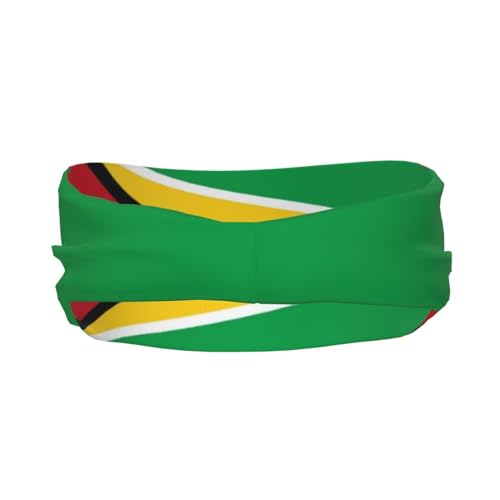 Image of Cute Flag Headbands Women Men Flag Sweatband Sports Headband for Running, Cycling, Yoga Gym, Working Out