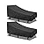 PureFit Outdoor Chaise Lounge Cover, Lounge Chair Covers Waterproof Patio Furniture Lounge Chair Cover, UV Resistant & Weatherproof, 2 Pack, 68" L x 30" W x 30" H Inches, Black