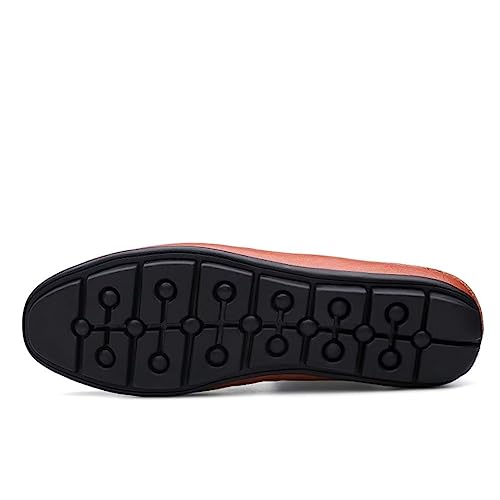 Men's Loafers Premium Genuine Leather Casual Slip On Flats Breathable Driving Shoes Outdoor Walking Shoes for Men2