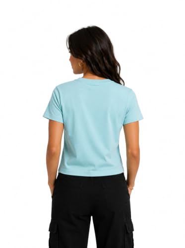 Image of Women's Plain Cotton T-Shirt