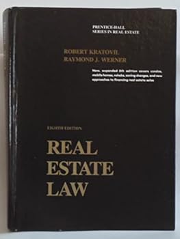 Hardcover Real Estate Law (Prentice-Hall Series in Real Estate) Book