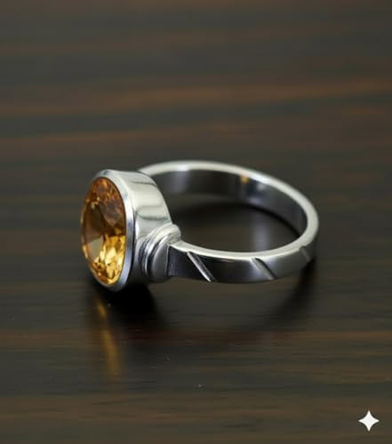 Image of 55Carat Choose Your Color Natural Gemstone Sterling Silver Statement Rings Oval Shape Handmade Sizes 5-12