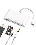 【Service de Satisfaction】Vous recevrez cet adaptateur Lightning 5 en 1 (USB OTG / Audio 3,5 mm / Chargement / SD / Emplacement pour carte mémoire TF). Une Échange de Échange de 60 jours et une Échange d'1 an pour chaque client afin de vous assurer que vous serez satisfait de votre achat. Si vous avez des questions concernant les articles reçus, veuillez nous contacter et notre équipe vous répondra dans les 24 heures. En cas de problème de qualité, un produit vous sera envoyé.