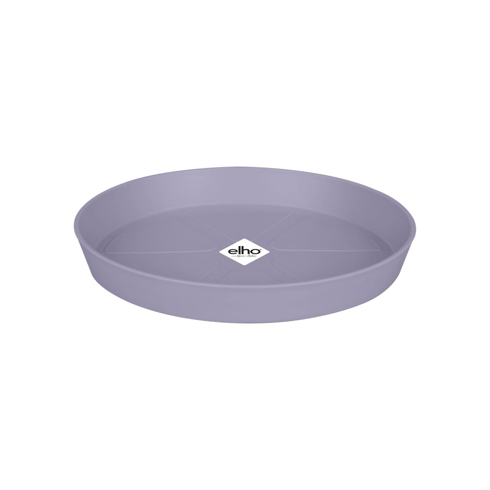elho Loft Urban Saucer Round 14 - Saucer for Outdoor & Accessories - Ø 14.0 x H 1.9 cm - Purple/Lavender Lilac