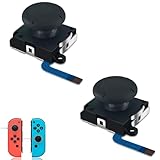 SensaBliss For switch joy-con 修理 Switch用 修理ツール 右/左 センサーアナログジョイスティックSwitch用NS Joy-con対応 スイッチパーツ switch用ジョイコン交換対応 3Dアナログレバー 2個セット