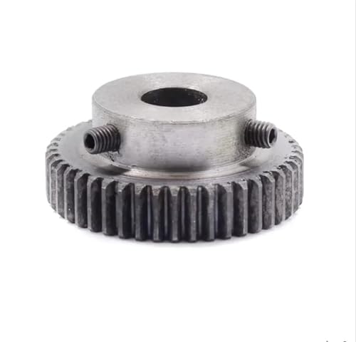 Pignon droit 1M40T engrenage acier transmission trou 15mm 45# - 4