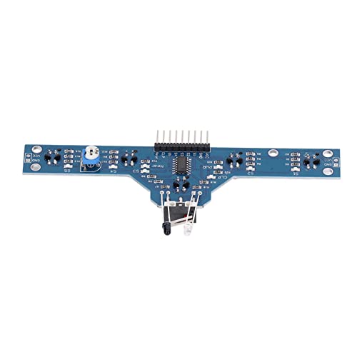 Respicefinem Line Track Modules Infrared Sensor Module 18. 0×9. 0×2. Infrared Sensor Module Obstacle Avoidance Channel Tracking for Smart Car Toy Robot Indicator Channel