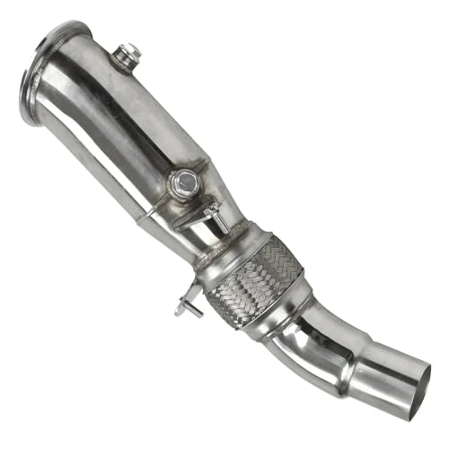 Tuyau d'échappement BMW F30 328i N20 en acier robuste sans catalyseur