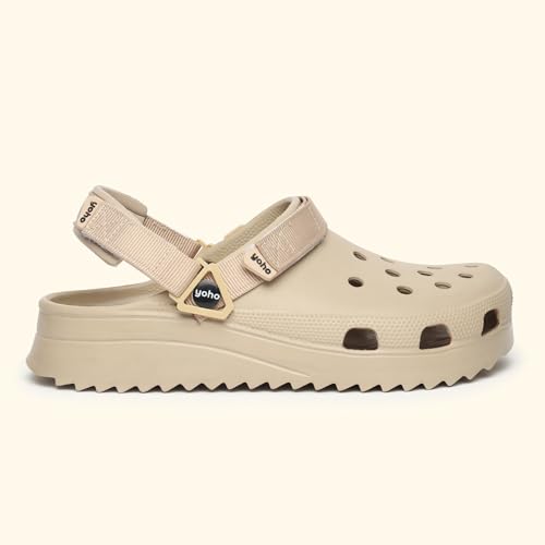 Image of YOHO Hacker Clogs for Men | Waterproof Monsoon Footwear & Rainy Shoes | Adjustable Strap Cushioned Sandals
