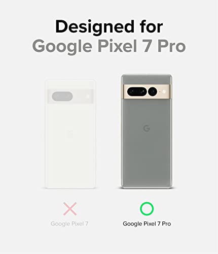 Image of WOW IMAGINE Crystal Clear Transparent Back Case Cover for Google Pixel 7 Pro | Full Device & Camera Protection Shockproof TPU | Flexible Silicone Back Cover Case - Transparent