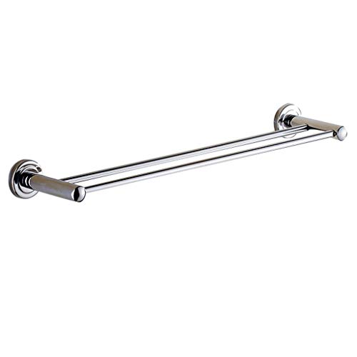Barre en acier inoxydable double FBSHAD de 100 cm pour une salle de bain moderne