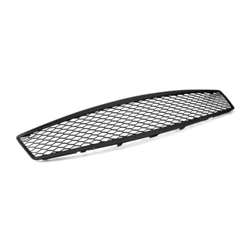 Grille Pare-Choc Avant Centrale pour Infiniti G35 G37 Berline 2007-2009 Maille Noire de Remplacement