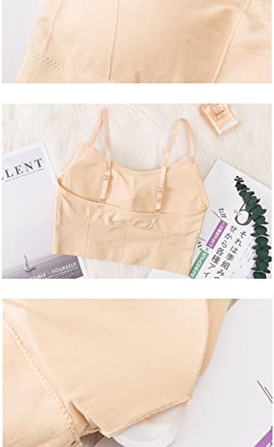 HIRRNIK Women Cotton Padded Bra Combo Bra Pack of 3 PIS (Free Size Bra Fit Up to 28,30, 32, 34)