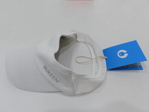 Sukeen Sun Visor Hat, UPF 50+ UV Sun Protective, Running Golf Hat, Cooling Elastic Visor with Breathable Sweatband, Sport Cap for Tennis Cycling Gery Grey - Image 9