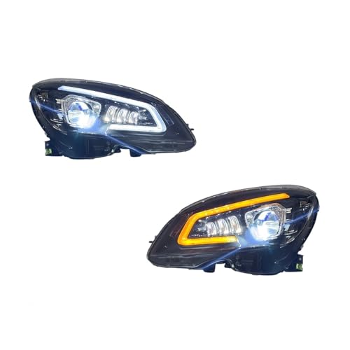 Faros LED de coche para Benz Clase C W204 que mejoran la conducción nocturna y con niebla
