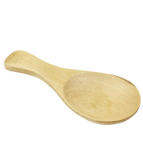 Zoie + Chloe Mini Wooden Spoons - Small Salt Spoons, Sugar Condiments Spoons - 3 Pack